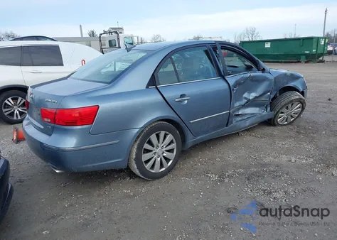 2009 Hyundai Sonata Limited V6 from USA, damaged, VIN 5NPEU46F19H540549
